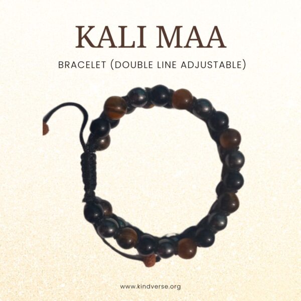 Kali Maa Bracelet (Double Line Adjustable)