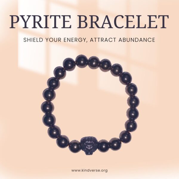 Pyrite Bracelet - Shield Your Energy, Attract Abundance